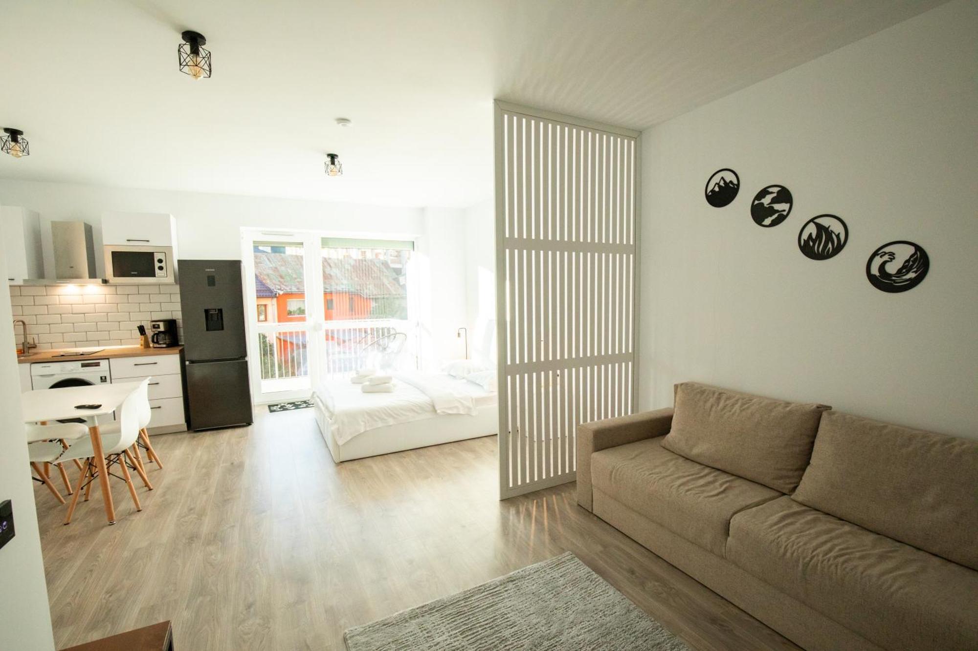 Cozy Studio 4 People With Parking Синая Екстериор снимка