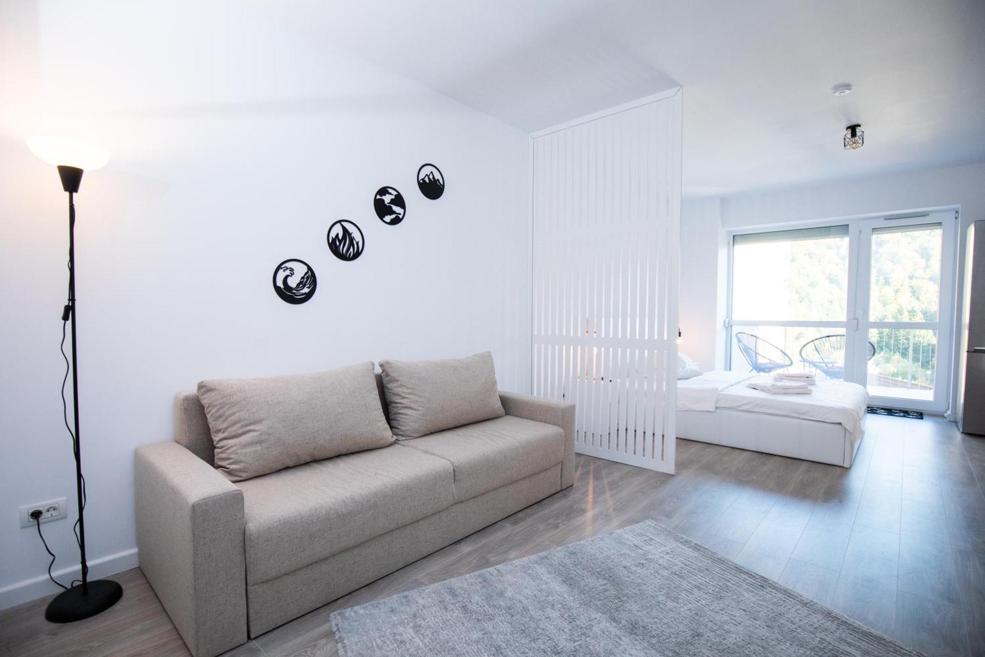 Cozy Studio 4 People With Parking Синая Екстериор снимка